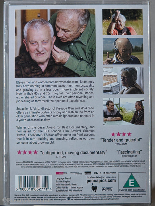 Les Invisibles (2012). DVD. Ny i plast!