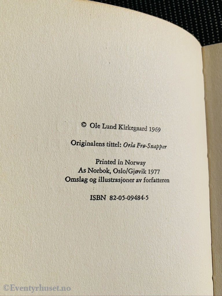 Les-Mer-Bøkene: Ole Lund Kirkegaard. 1969/77. Sirkus Benito Kommer Til Byen. Fortelling