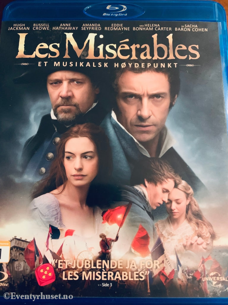 Les Misérables. 2013. Blu-Ray. Blu-Ray Disc