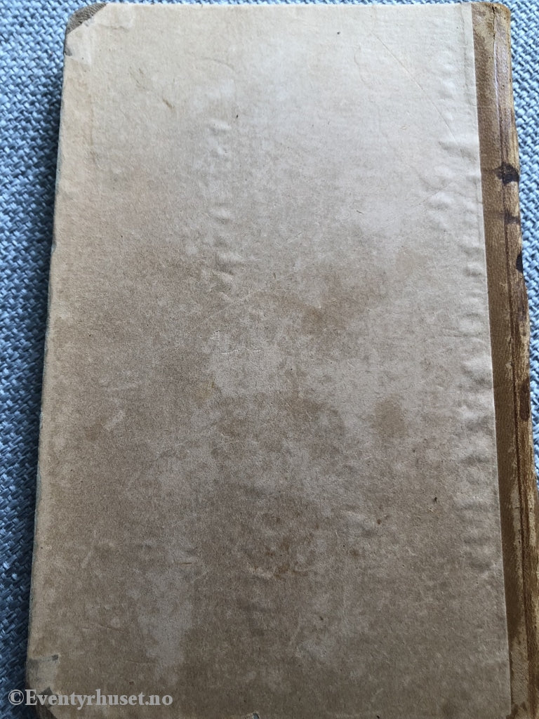 Lesebok For Folkeskolen. 1897. Ved Nordahl Rolfsen. Dedikasjon Fra Moltke Moe. Fortelling