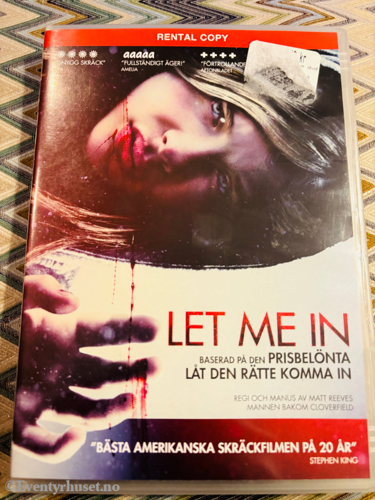 Let Me In. DVD.