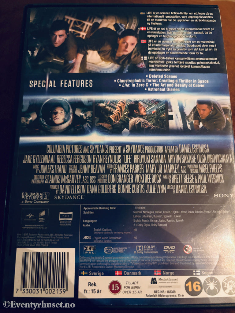 Life. DVD.