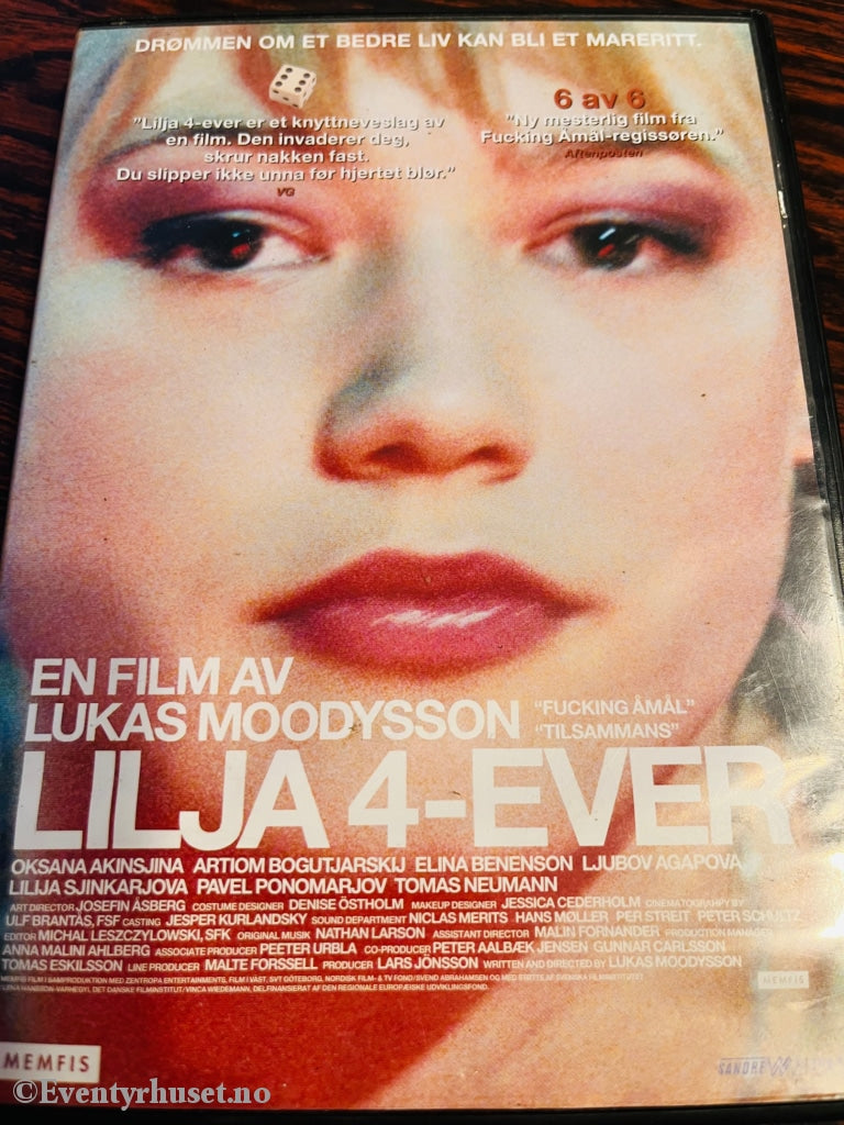 Lilja 4-Ever. Dvd. Dvd