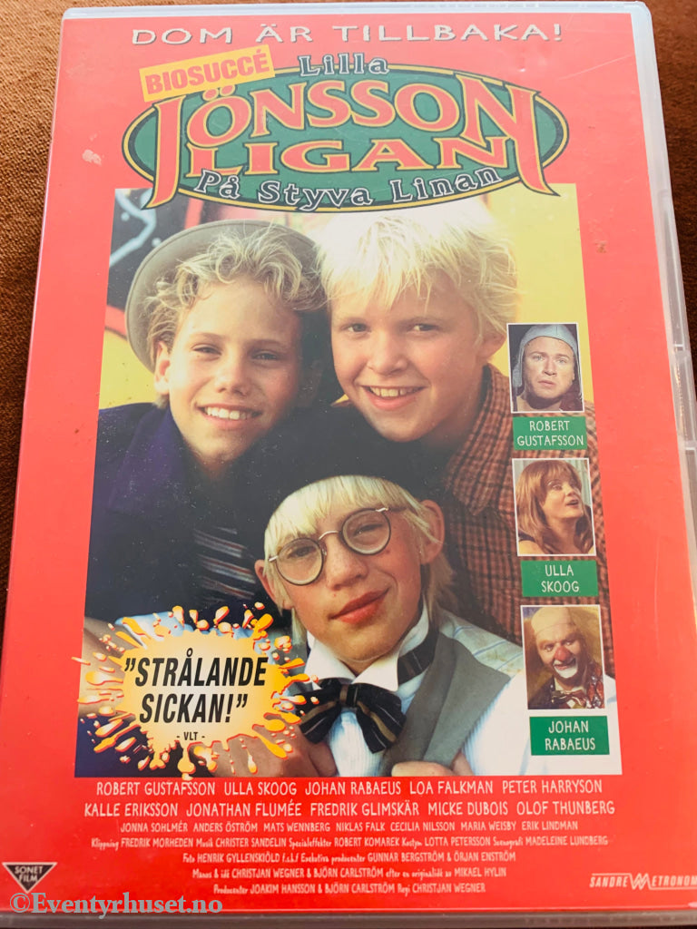 Lilla Jönssonligaen På Styva Linan. 1997/00. Dvd. Dvd