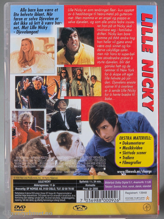 Lille Nicky – Djevelungen. 2000. DVD. Manga Entertainment