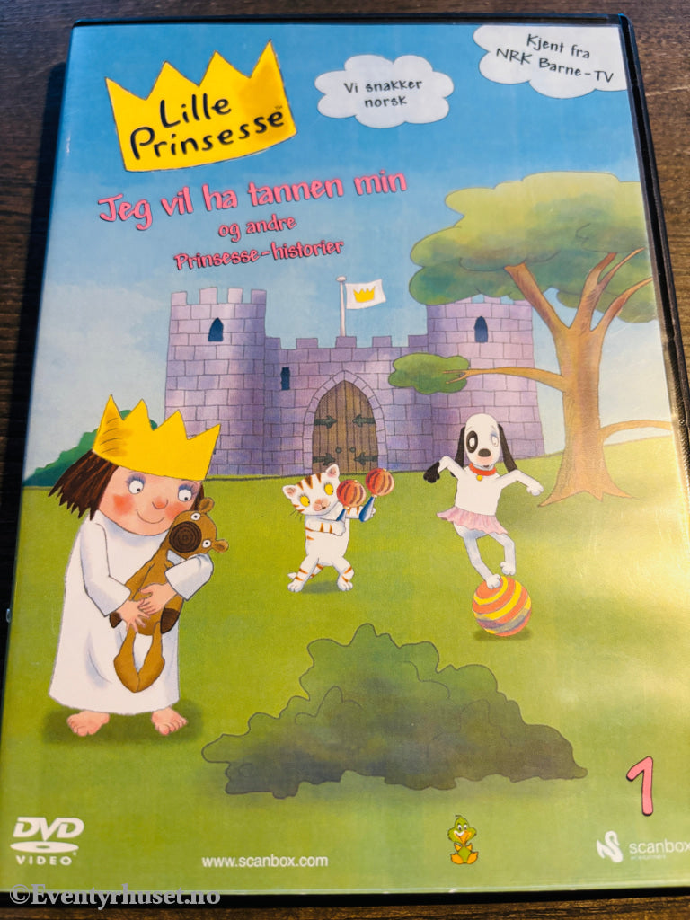 Lille Prinsesse – Jeg vil ha tannen min. DVD.