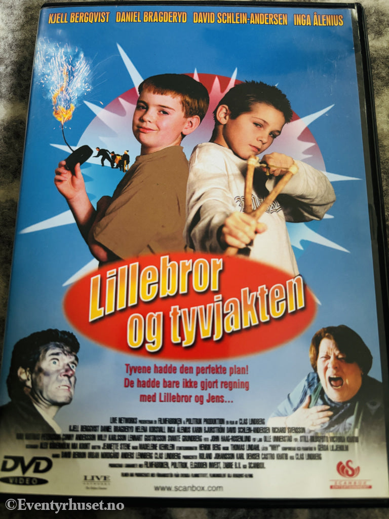 Lillebror og Tyvjakten. DVD.