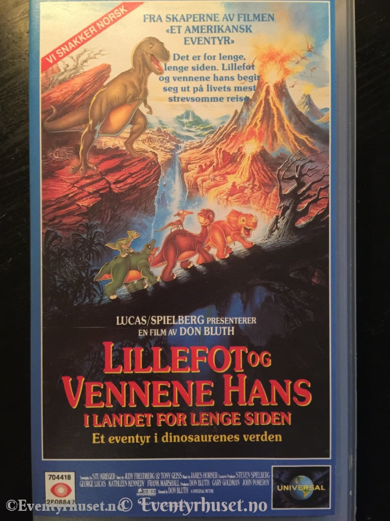 Lillefot Og Vennene Hans 1. 1988. I Landet For Lenge Siden. Produsert Av Steven Spielbergs Amblin