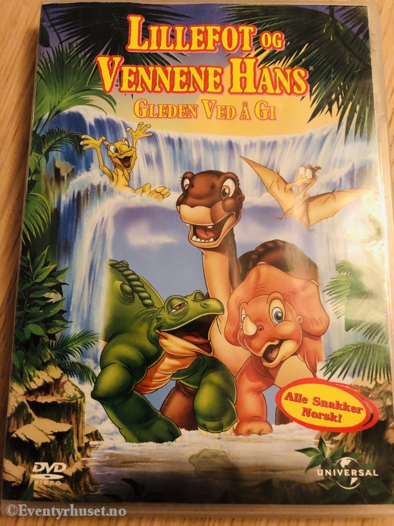 Lillefot Og Vennene Hans. 1995. Gleden Ved Å Gi. Dvd. Dvd