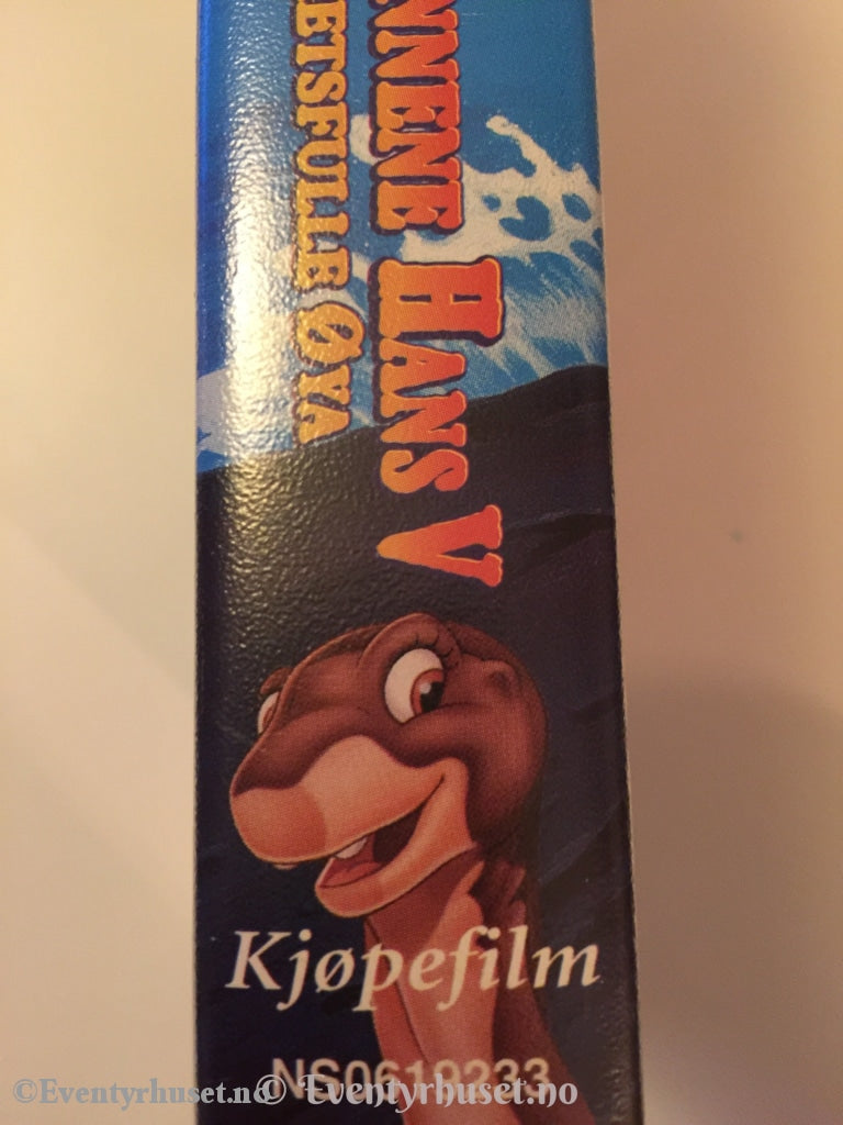 Lillefot Og Vennene Hans 5. 1997. Den Hemmelige Øya. Vhs. Vhs