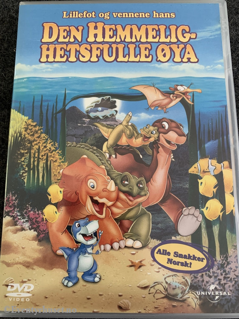 Lillefot Og Vennene Hans. Den Hemmelighetsfulle Øya. 1997. Dvd. Dvd