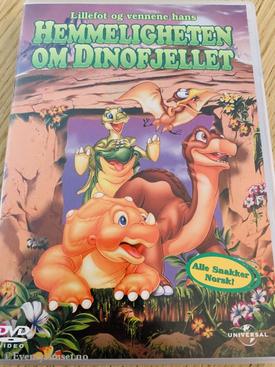 Lillefot Og Vennene Hans - Hemmeligheten Om Dinofjellet. 1998. Dvd. Dvd