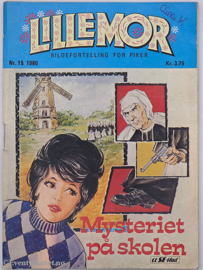Lillemor. Nr. 15 1980. Mysteriet på skolen. Hefte.