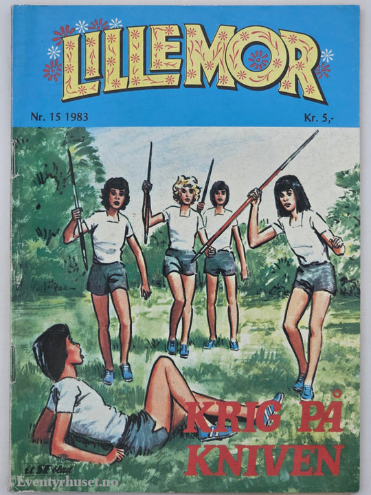 Lillemor. Nr. 15 1983. Krig på kniven. Hefte.