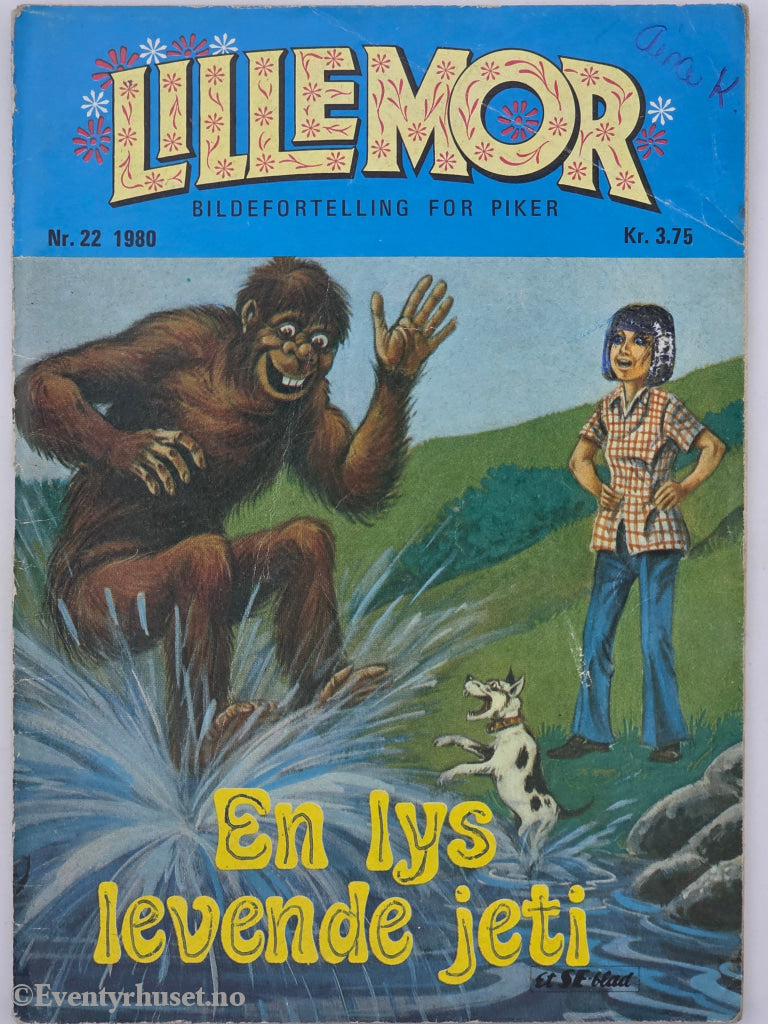 Lillemor. Nr. 22 1980. En lys levende jeti. Hefte.