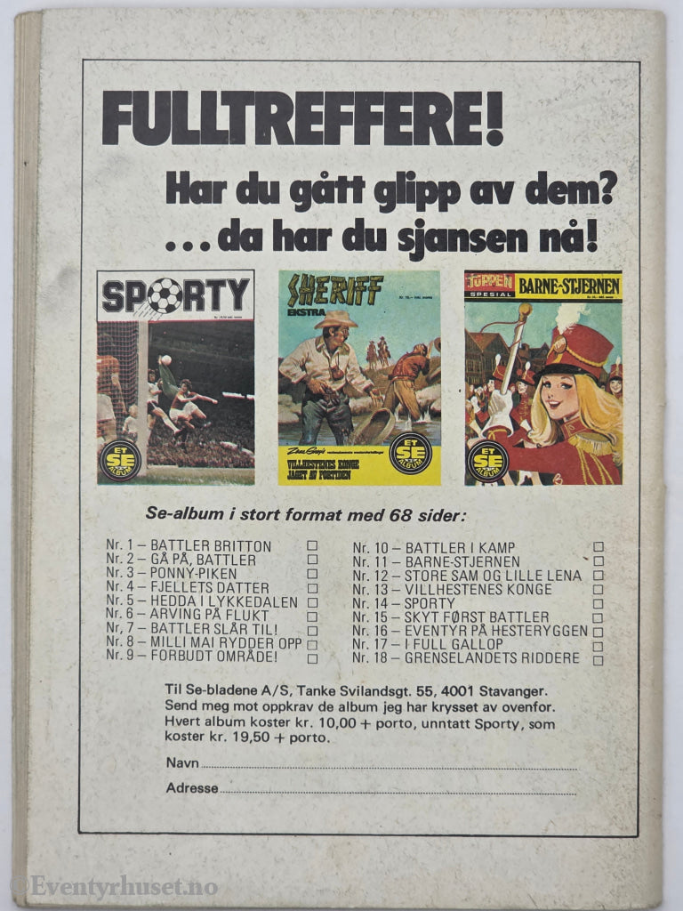 Lillemor. Nr. 4 1980. Piken med kornetten. Hefte.