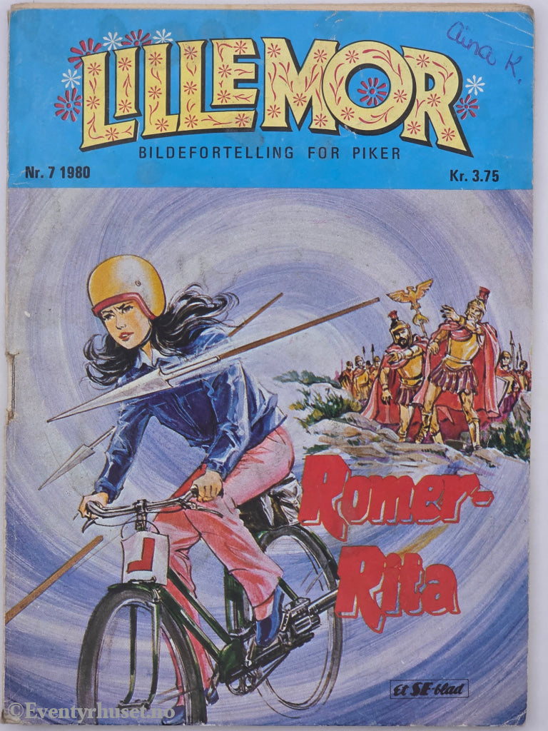 Lillemor. Nr. 7 1980. Romer-Rita. Hefte.