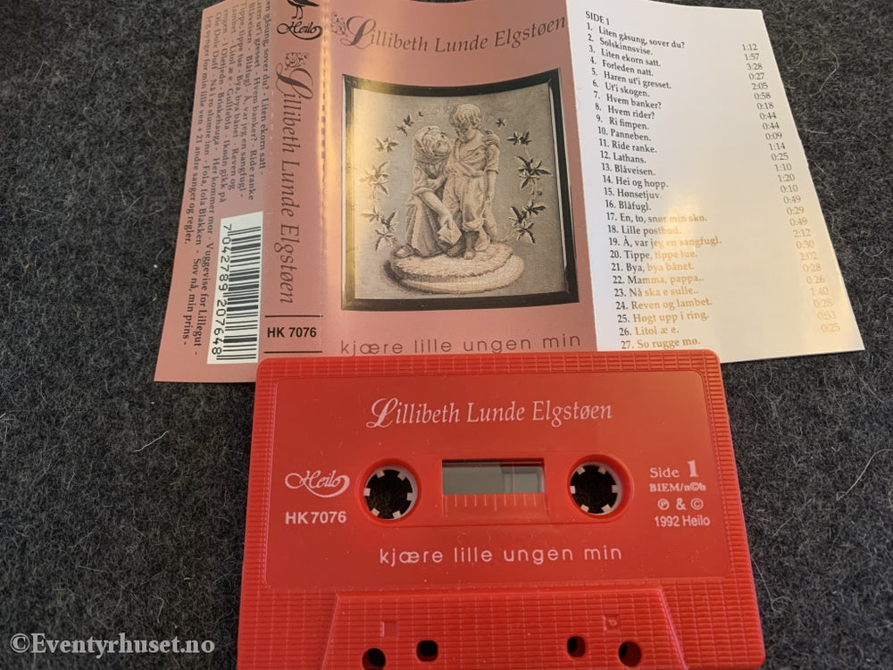 Lillibeth Lunde Elgstøen. 1992. Kjære Lille Ungen Min. Kassett. Kassett (Mc)