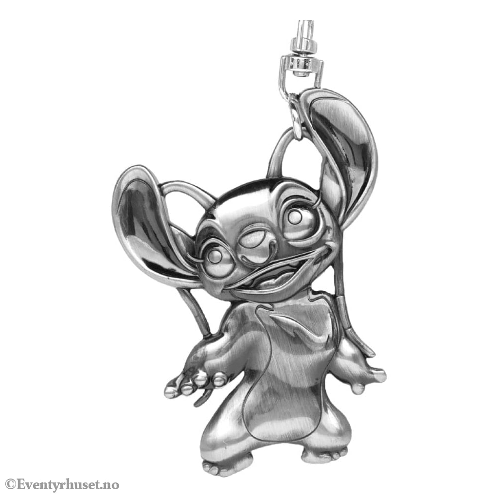 Lilo & Stich Metal Keychain Angel Fashion & Accessories