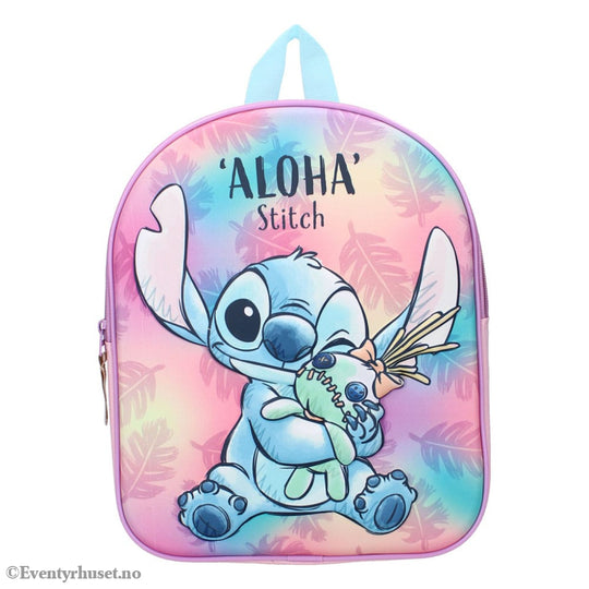 Lilo & Stitch 3D Backpack Stitch Simply Special Sitting Fashion & Accessories