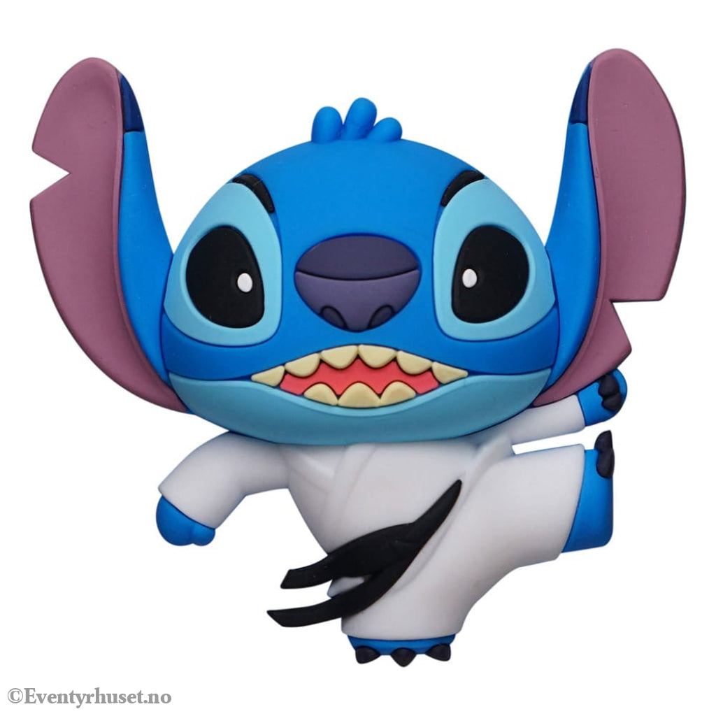 Lilo & Stitch 3D Magnet Stitch Taekwondo Home & Gifts