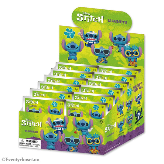 Lilo & Stitch 3D 3D Magnets Series 2 Display (12) Home & Gifts