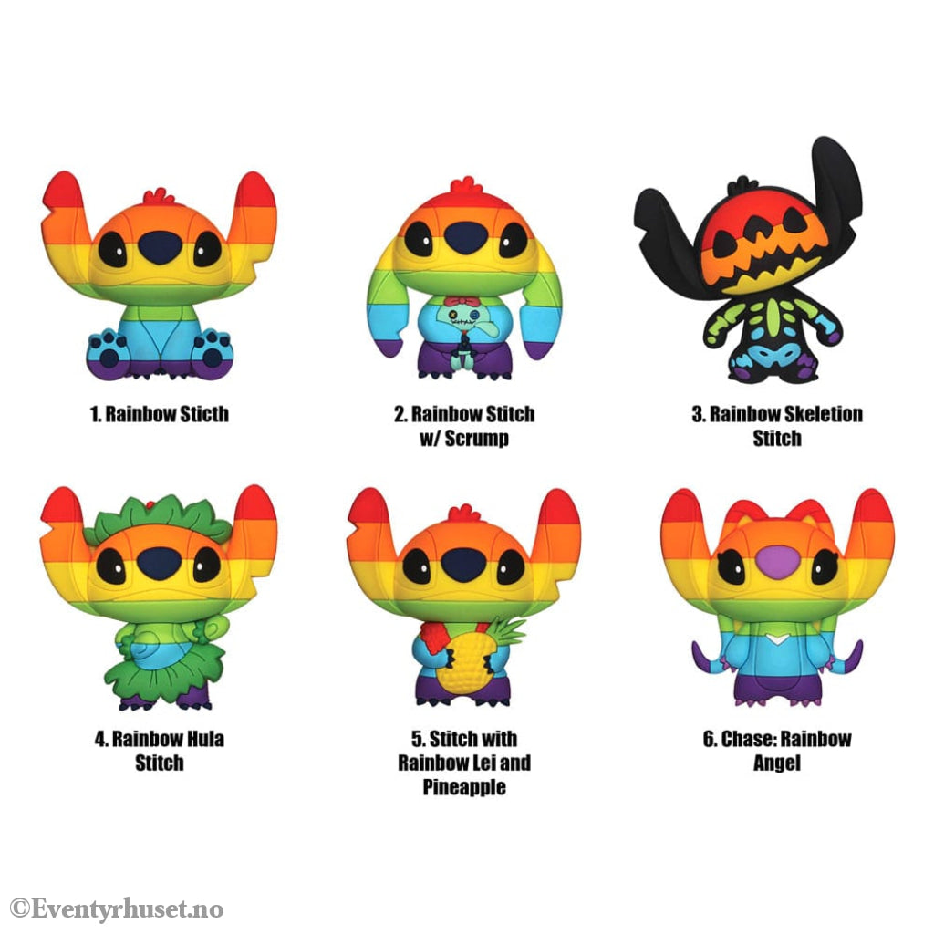 Lilo & Stitch 3D Magnets Series 4 Display (12) Home & Gifts
