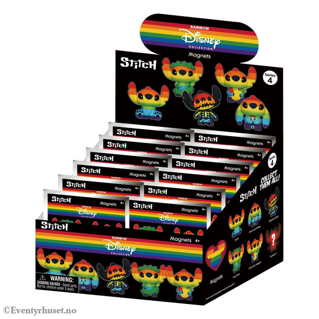 Lilo & Stitch 3D Magnets Series 4 Display (12) Home & Gifts