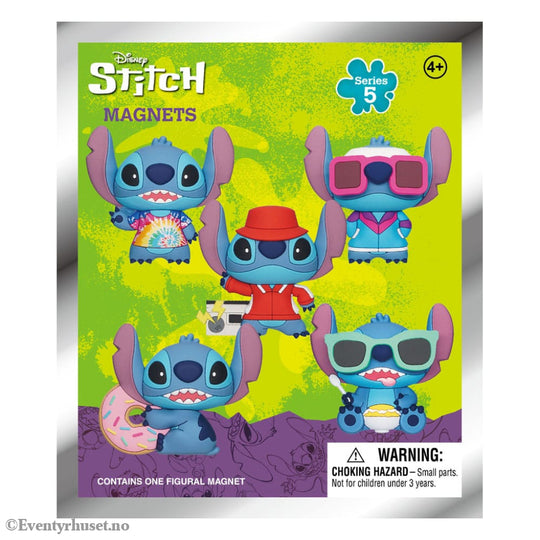 Lilo & Stitch 3D Magnets Stitch Series 5 Blind Pack Display (12) Home & Gifts