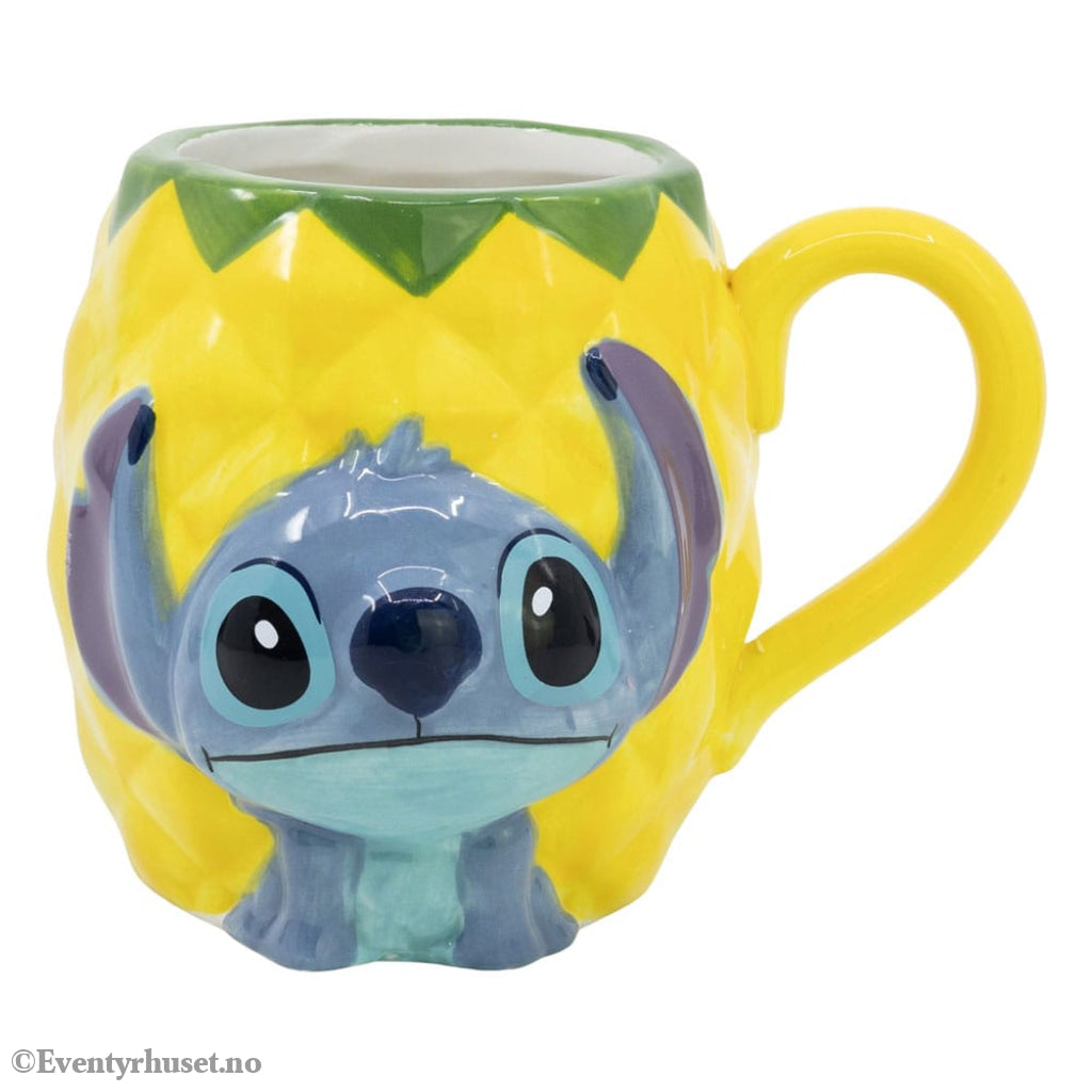 Lilo & Stitch 3D Mug Stitch Pineapple 414 ml Home & Gifts