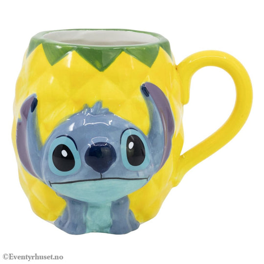 Lilo & Stitch 3D Mug Stitch Pineapple 414 ml Home & Gifts