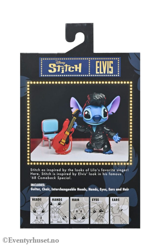 Lilo & Stitch Action Figure Ultimate Singer Elvis Stitch 7 cm Toys