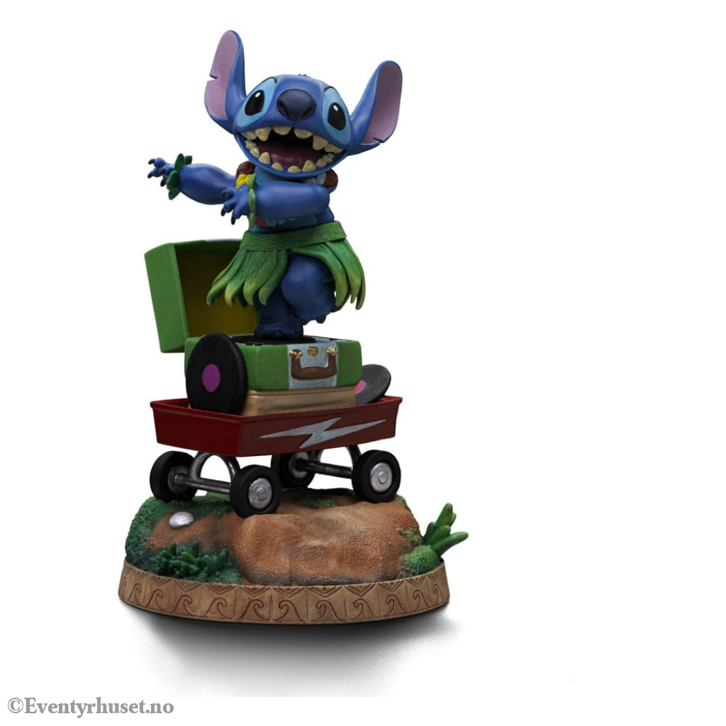 Lilo & Stitch Art Scale Statue 1/10 Stitch Hula 17 cm Collectibles