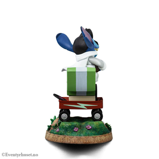 Lilo & Stitch Art Scale Statue 1/10 Stitch King of Rock 17 cm Collectibles