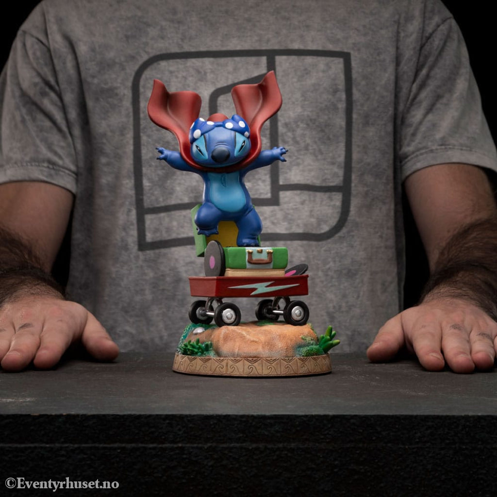 Lilo & Stitch Art Scale Statue 1/10 Stitch Laundry 19 cm Collectibles