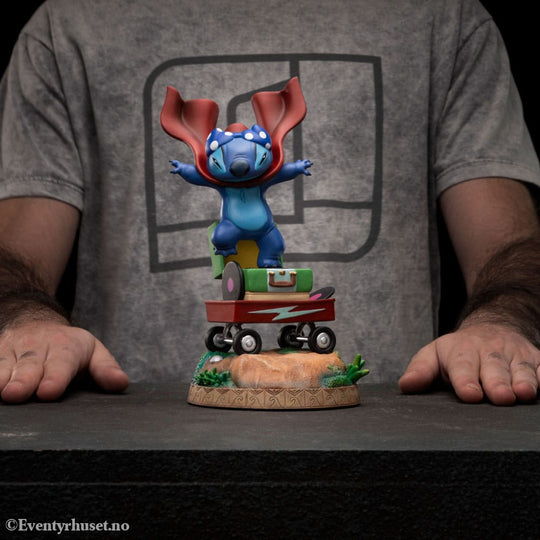Lilo & Stitch Art Scale Statue 1/10 Stitch Laundry 19 cm Collectibles