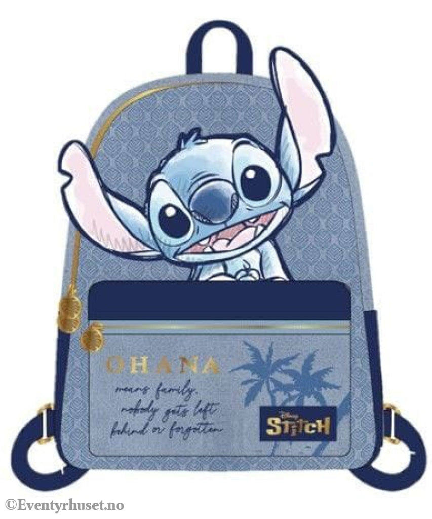 Lilo & Stitch Backpack Stitch 27 cm Blue Fashion & Accessories