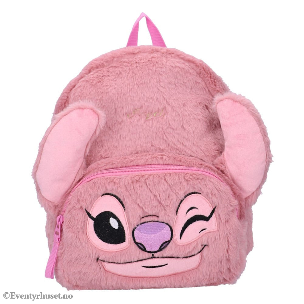 Lilo & Stitch Backpack Stitch Fluffy Festival Angel Fashion & Accessories
