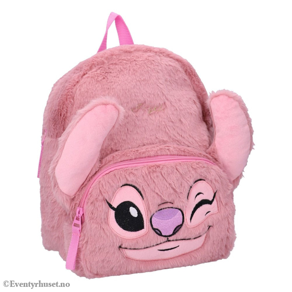Lilo & Stitch Backpack Stitch Fluffy Festival Angel Fashion & Accessories