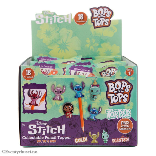 Lilo & Stitch Bops & Tops Toppers Display (12) Home & Gifts