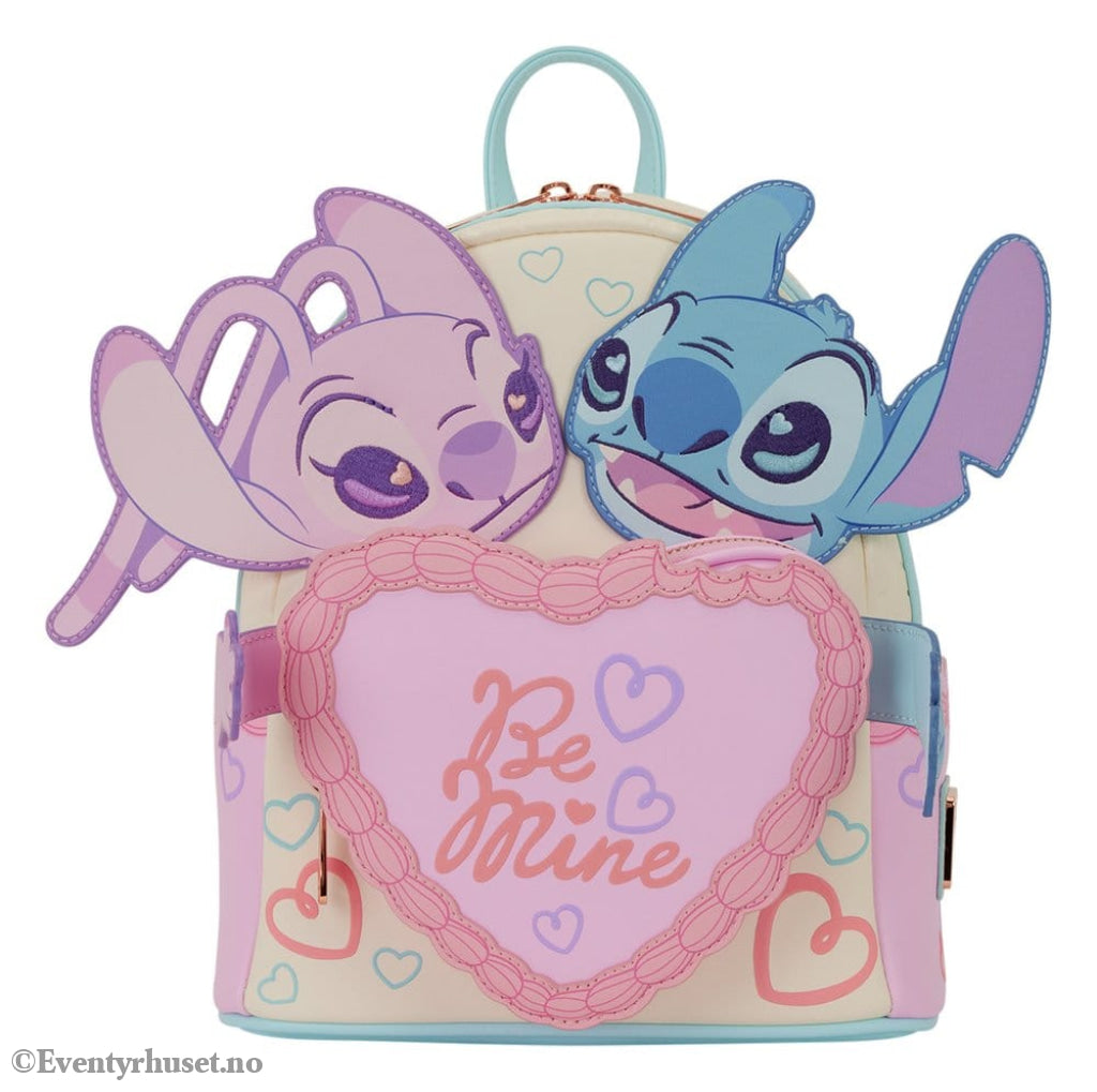 Lilo & Stitch by Loungefly Mini Backpack Be Mine Fashion & Accessories