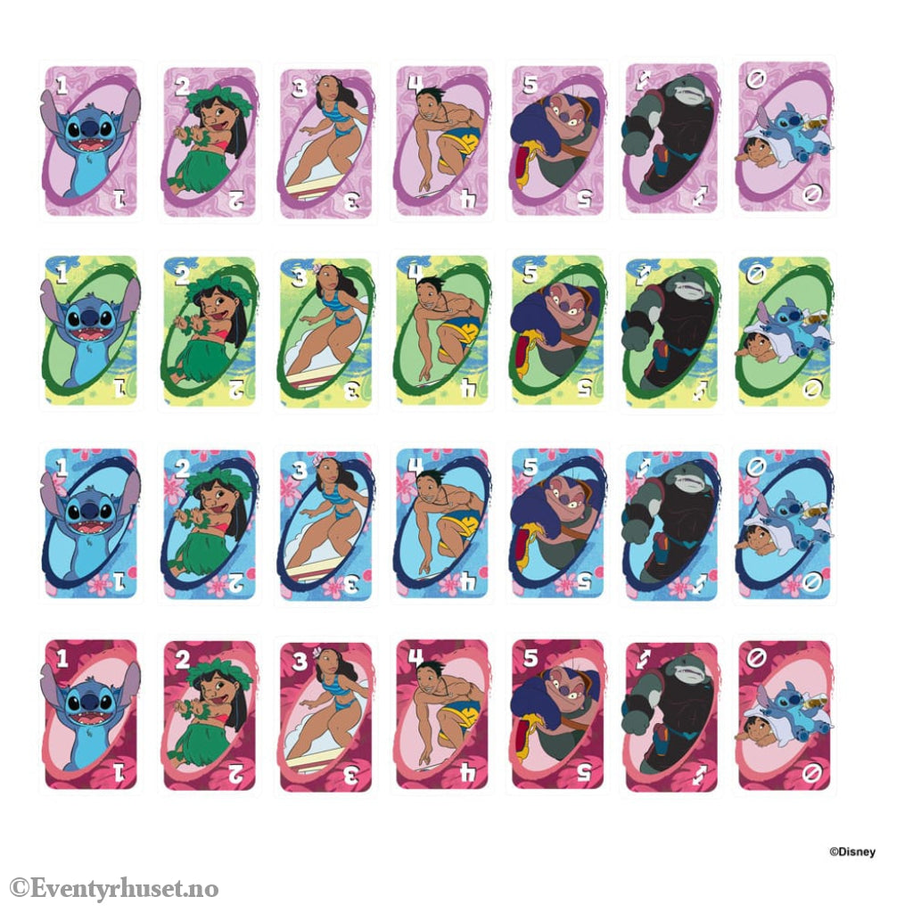 Lilo & Stitch Card Game UNO Games