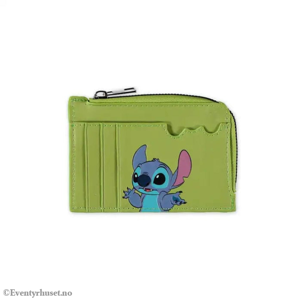 Lilo & Stitch Card Wallet Green Fashion & Accessories