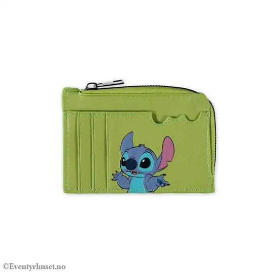 Lilo & Stitch Card Wallet Green Fashion & Accessories