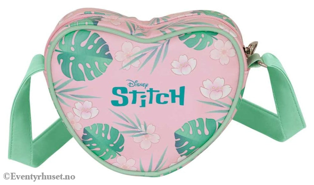 Lilo & Stitch Casual Heart Crossbody Bag Hug Pink Fashion & Accessories