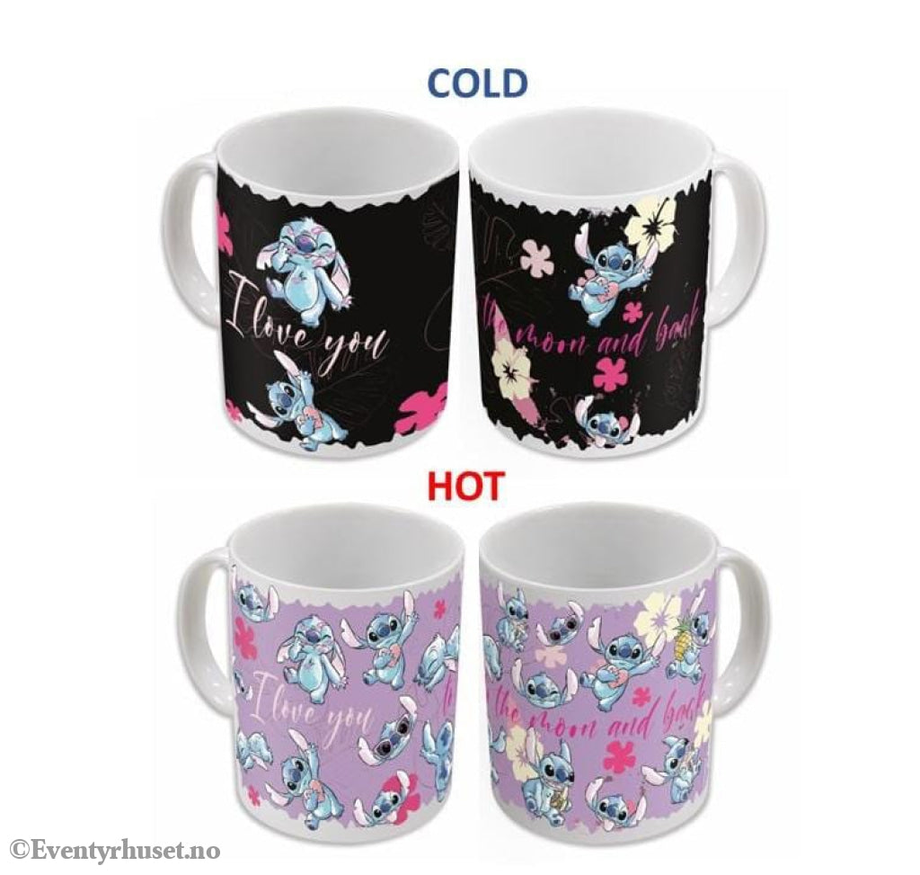 Lilo & Stitch Heat Change Mug Stitch & Angel 325 ml Home & Gifts