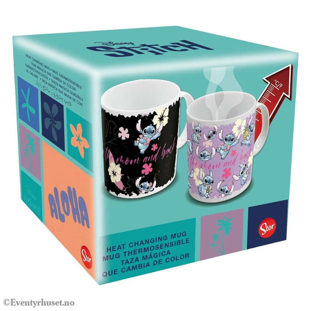Lilo & Stitch Heat Change Mug Stitch & Angel 325 ml Home & Gifts