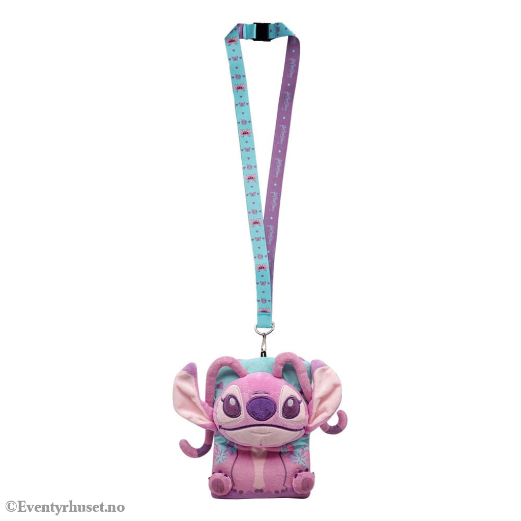 Lilo & Stitch Lanyard Angel Sitting Deluxe Fashion & Accessories