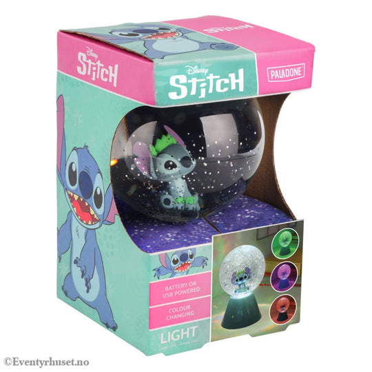 Lilo & Stitch LED-Lamp Stitch Glitter Ball 17 cm Home & Gifts