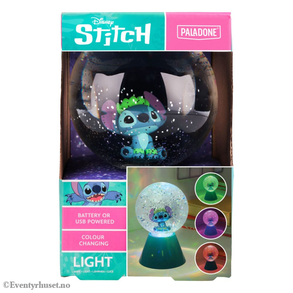 Lilo & Stitch LED-Lamp Stitch Glitter Ball 17 cm Home & Gifts